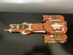 Gingerbread Stargate Daedalus Battlecruiser