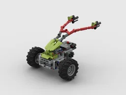 Wide-Track Single-Axle Tractor with Boxer Engine
