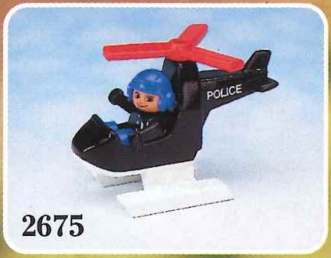 Lego Police Helicopter