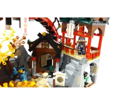 Dojo Temple Courtyard