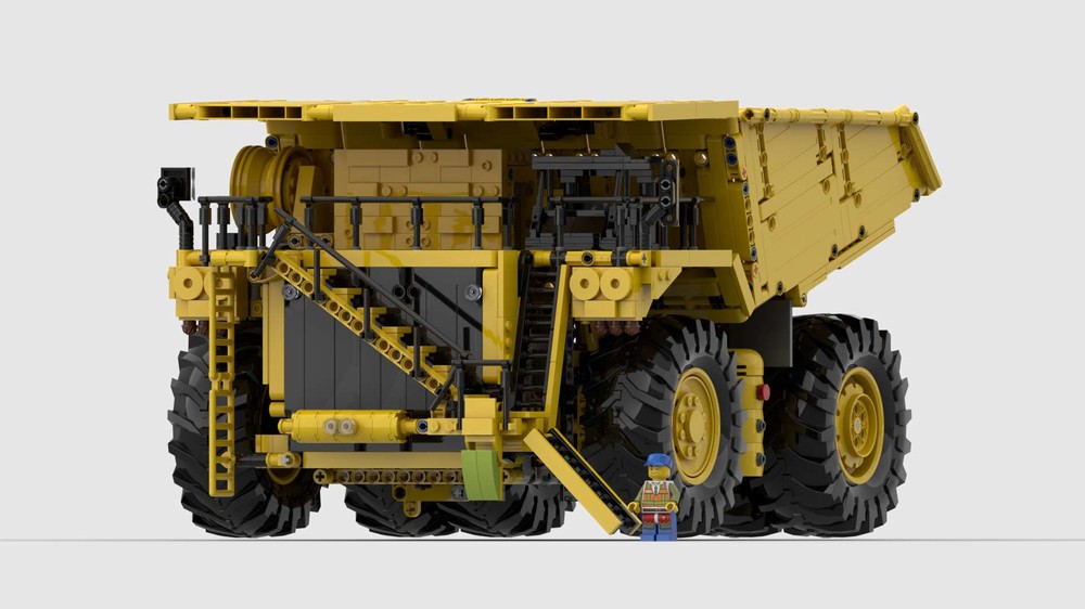 Lego Caterpillar-798AC Dump Truck