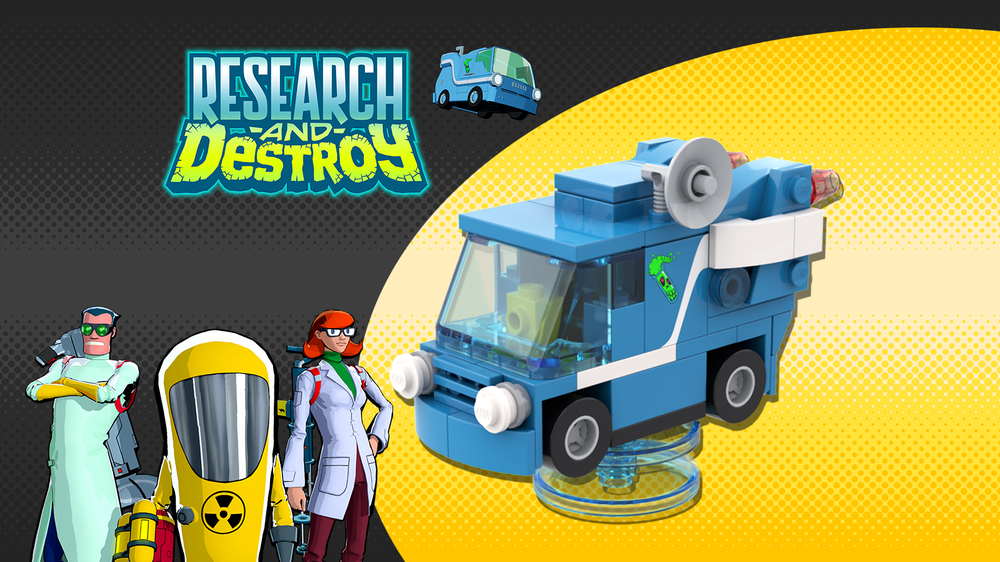 Lego RESEARCH and DESTROY - RADvan