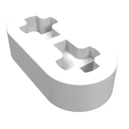 Technic Beam 1 x 2 Thin / White