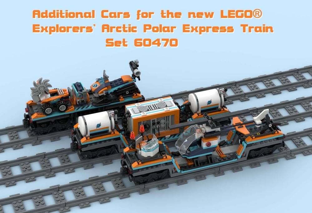 Lego Additional Cars for Arctic Polar Express #60470