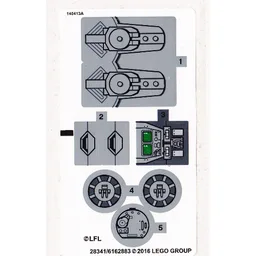 Sticker Sheet for Set 75153-1 / [No Color/Any Color]