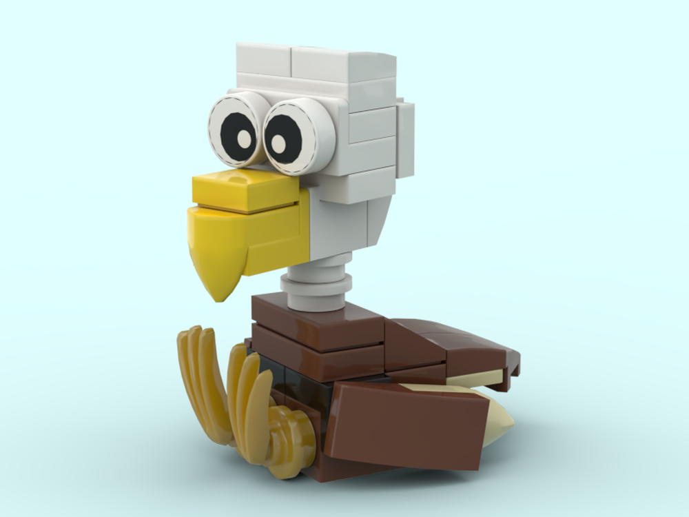 Lego Funny Birds: Bald Eagle