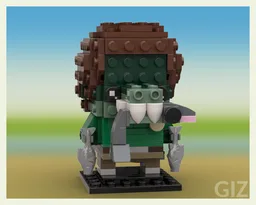 Ali Gator - Garbage Pail BricKidz MOC