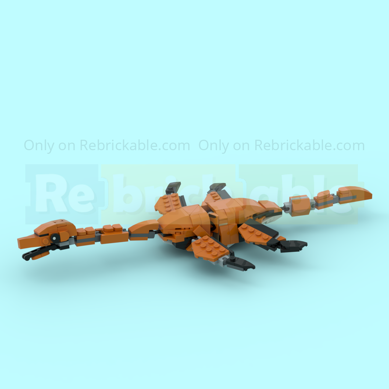Lego 31129 Alternate build Plesiosaurus
