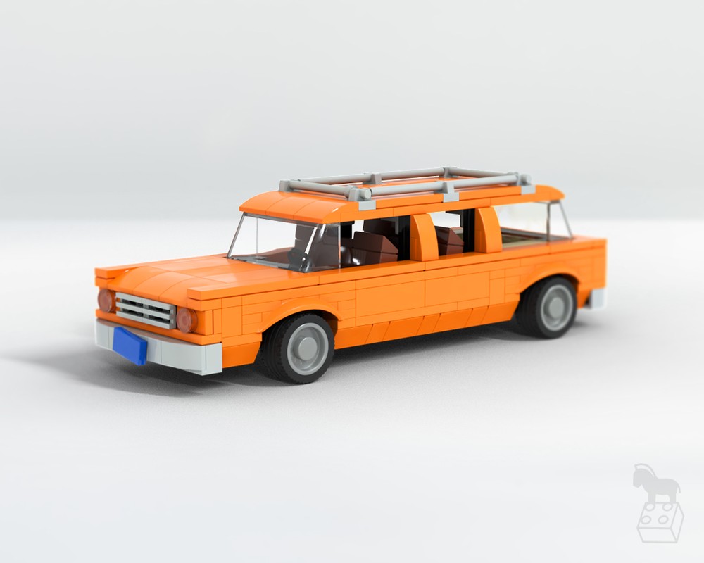 Lego The Simpsons Chevelle Station Wagon Car
