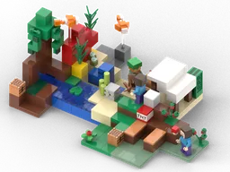 Block Accurate Minecraft Set Modifications Bundle All 5 Combined into World