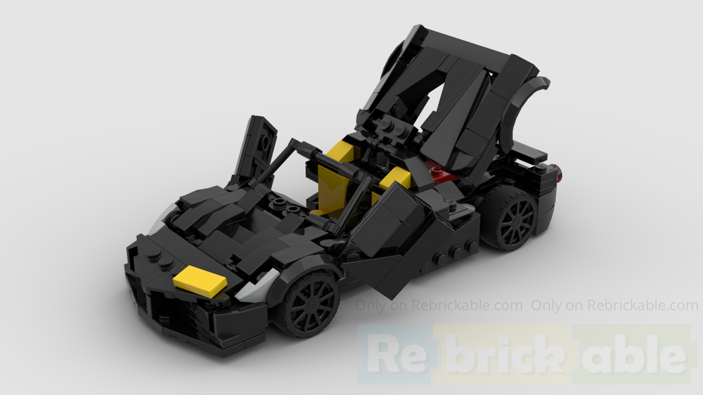 Lego LaFerarri Aperta *with openable doors and engine cover*