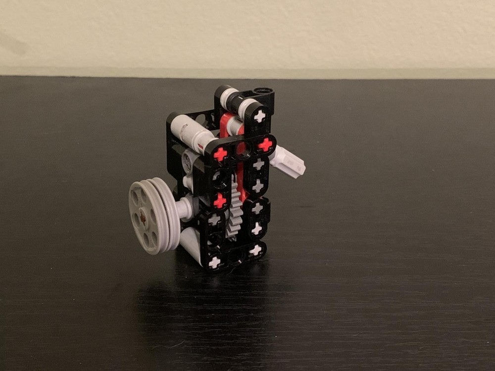 Lego Custom Wheel Hub V3 (Portal Axle)
