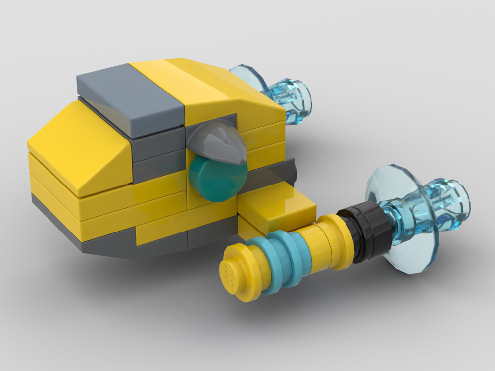 Lego Ship Lupus from Jet Force Gemini