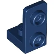 Bracket 1 x 1 - 1 x 2 Inverted / Dark Blue
