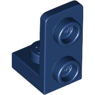 Lego Bracket 1 x 1 - 1 x 2 Inverted / Dark Blue