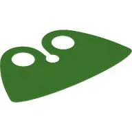 Neckwear Cape Collar, High Rounded, Wide / Bright Green
