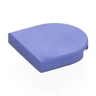 Tile Round 2 x 2 Half Circle / Blue Violet