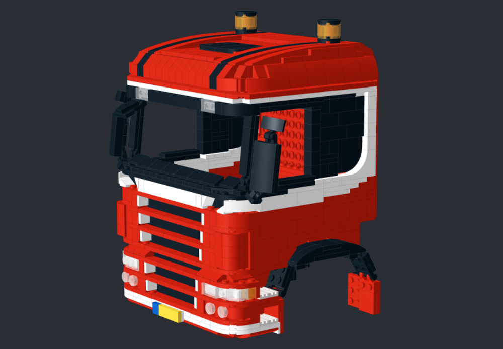 Lego Scania Highline cab