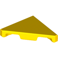 Lego Tile 45° Cut 2 x 2 (Triangle) / Yellow