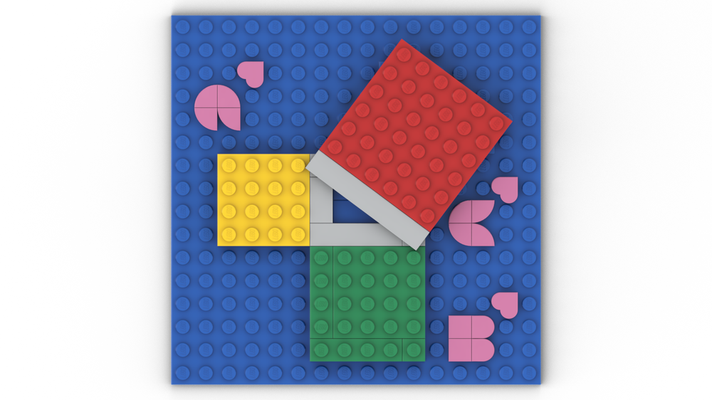 Lego Phytagoras' Theorem