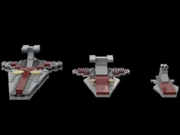 3 Venator-Class Republic Attack Cruisers
