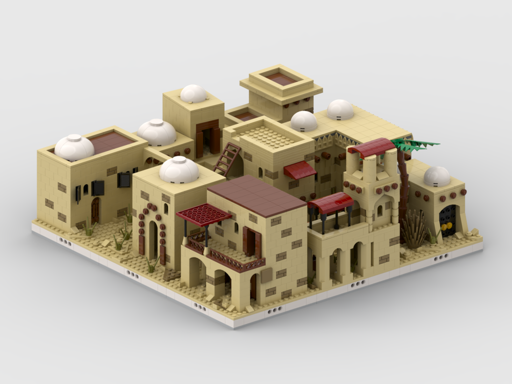 Lego Ancient Egypt Village Houses