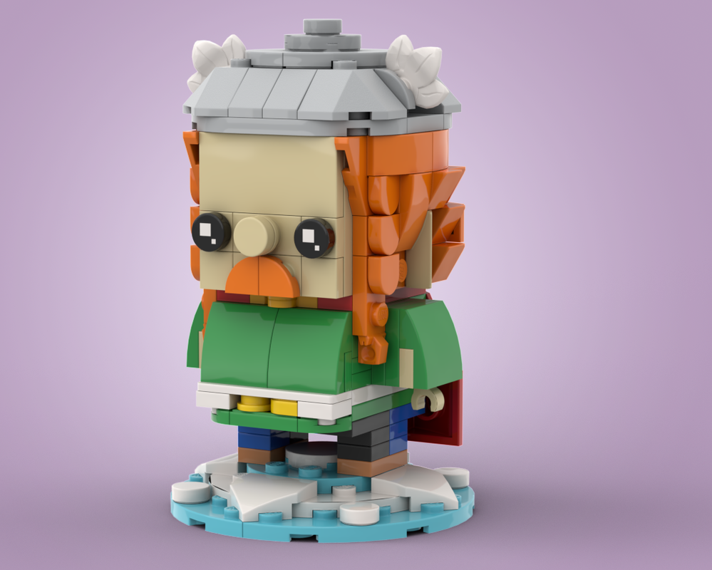 Lego Abraracourcix (Vitalstatistix - Asterix & Obelix)