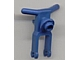 Lego Motorcycle Town Body Front Fork / Handle Bars / Blue