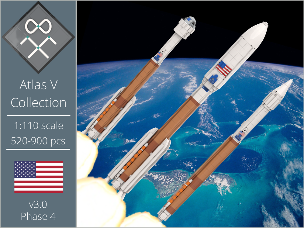 Lego 1:110 Atlas V Collector's Edition