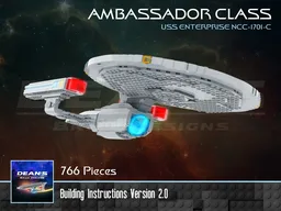 Ambassador Class Starship - Star Trek The Next Generation