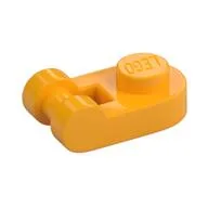 Plate Special 1 x 1 Rounded with Handle / Bright Light Orange