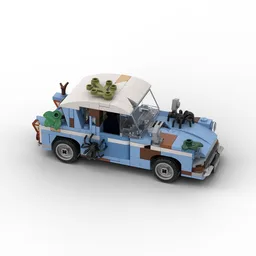 Flying Ford Anglia – Forbidden Forest Edition