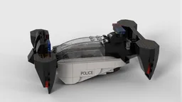 police hovercar