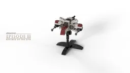 Nano Size ARC-170 starfighter : STARWARS Episode III