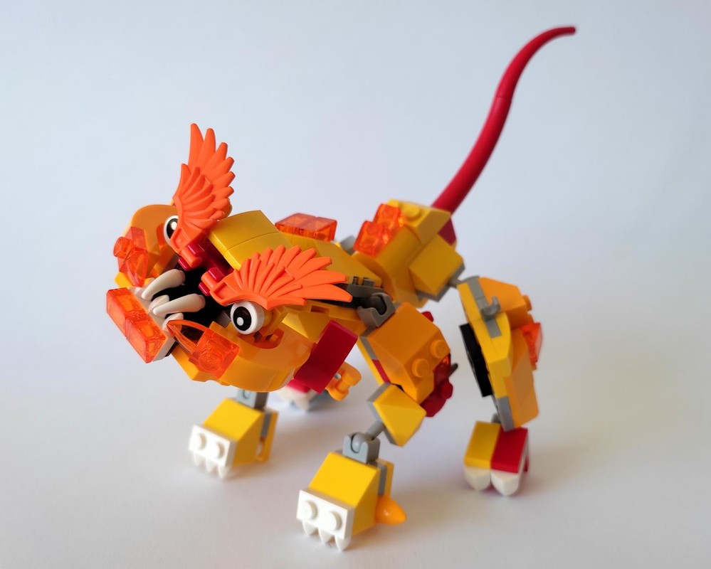 Lego Lixers Mixels Tiger