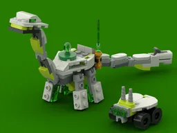 Cyber Sauropod & Love Bug-E