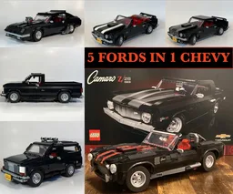 10304 5 Fords in 1 Chevy