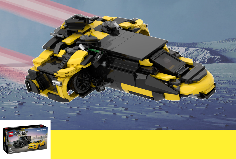 Lego 76924 Blacktron Shuttle Alternate Build