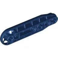Technic Beam 1 x 7 with Fan / Dark Blue