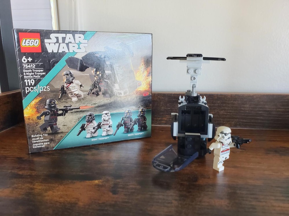 Lego Night Trooper ODST Drop Pod -75412 Alt Build