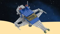 Classic Space Reimagined: Cosmic Cruiser (6890)