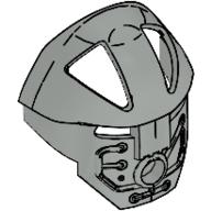 Lego Large Figure Mask Komau (Turaga) / Light Gray