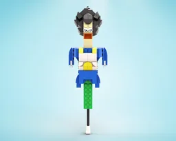 A proud Warrior (Brick Separator Puppet)
