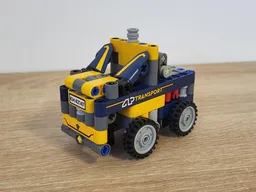 Pickup with Front Engine and Steering