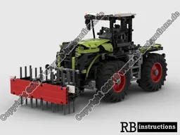 Band Rake for Claas Xerion 5000 or Fastrac (Bandrechen)