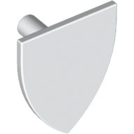 Lego Shield Triangular / White