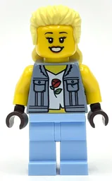 Sand Blue Torso, Bright Light Blue Legs, Bright Light Yellow Hair
