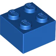 Brick 2 x 2 / Blue