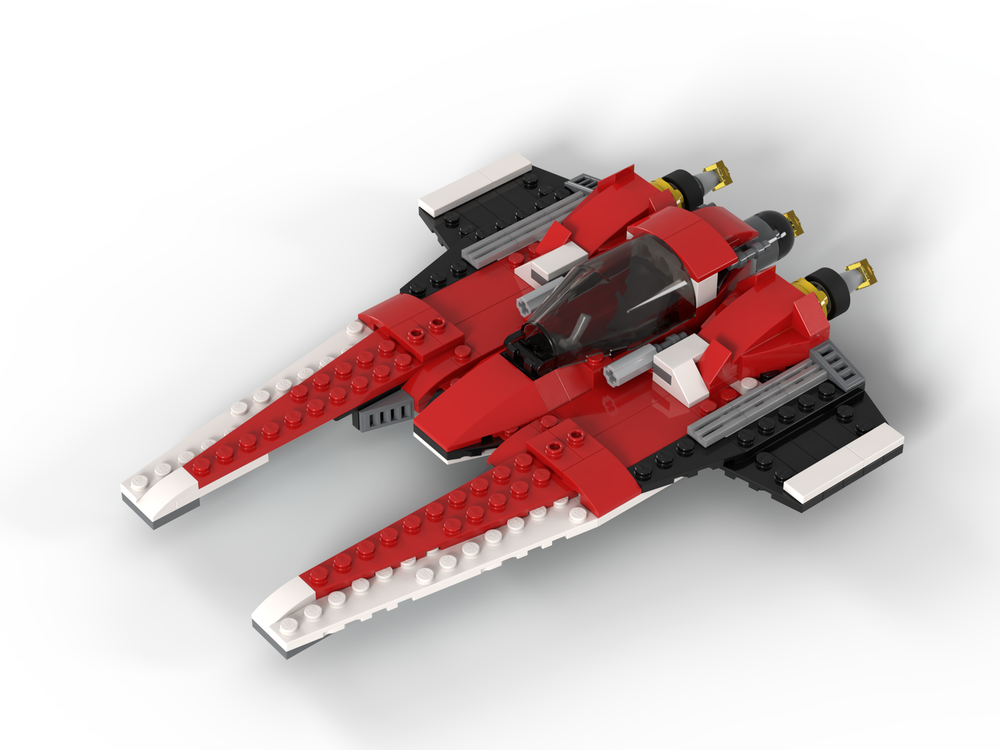 Lego Mandalorian Fang Fighter