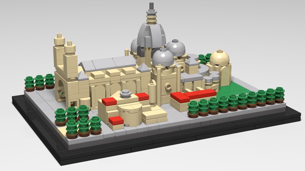 Lego Cathédrale La Major, Marseille, France